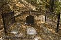 Family Plot Surrounded By Iron Fence