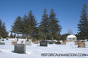 Mount Zion Cemetery In The Winter