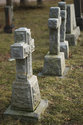 Cross Shaped Tombstones