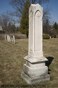 Tall White Tombstone