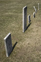 Row Of Stone Tombstones