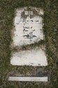 Old White Tombstone