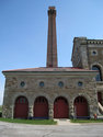 Hamilton Waterworks 1859 boiler room and chimney