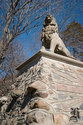 Lion At Top Of Monument
