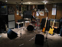 Rocky Saugeen basement with band setup