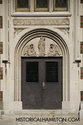 Detailed Carving Work On Entrance Of School