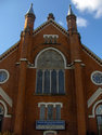 Erskine Presbyterian Church front detail