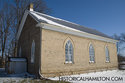 Back Side Of The White Brick Church In Ancaster