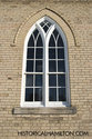 Peaked Window On The Side Of The Church