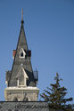 Church Tower With Windows