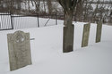 Tombstones In The Cemetery