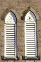 Small Windows In The Church Tower