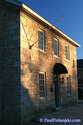 Evening Glowing Sun On The Historic Home