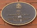 Conservatory Of Music Plaque