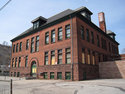 East side of Stinson School rear building