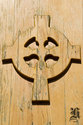 Cross On Church Door
