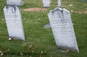 Line Of Tombstones In Carluke Ontario